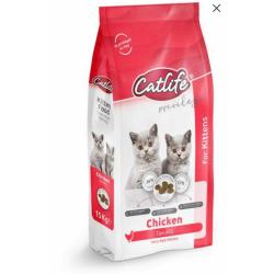 Catlife Kitten Tavuklu Yavru Kedi Maması 15 KG